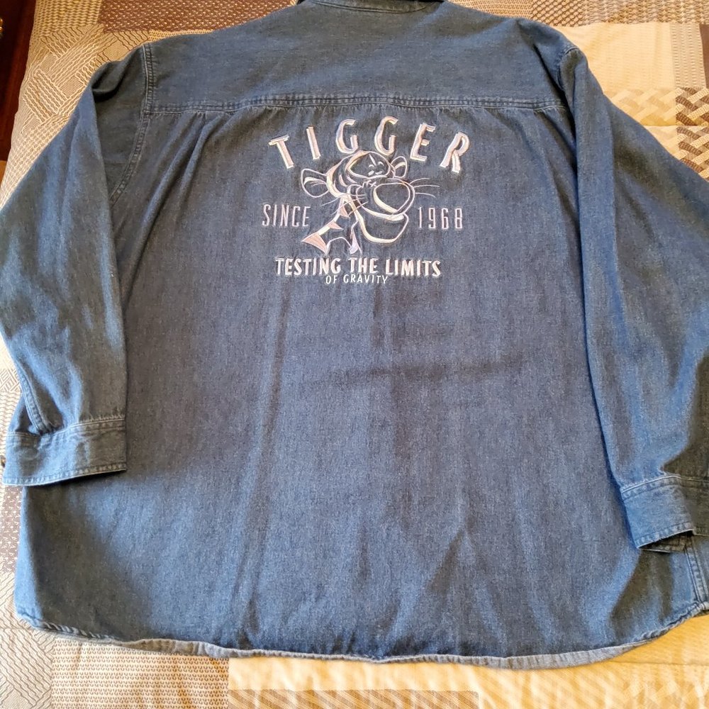 Walt Disney Tigger Denim Shirt